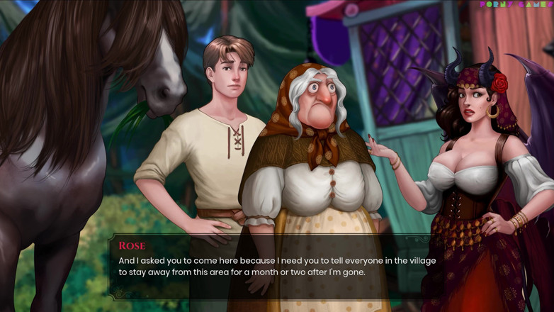 Porny Games: What a Legend! v0.6 - Magical problems and sexual answers (5)