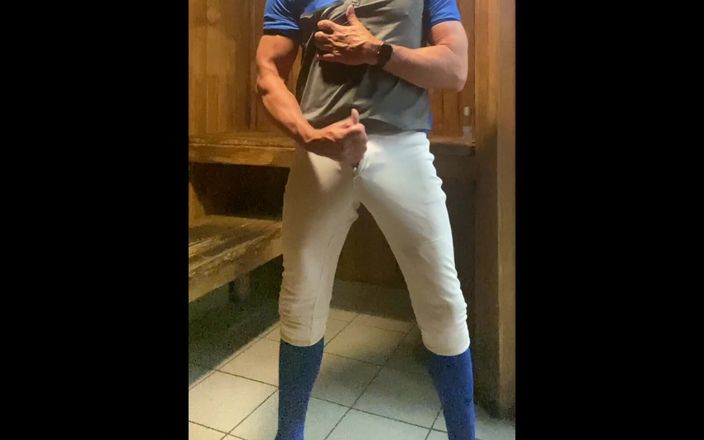 JockDad87: Jockdad87 Krawędzie w saunie Blue Baseballgear