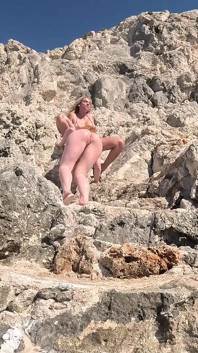 海辺のゴールデンシャワー