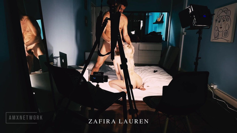 Am X Network: Faphouse modeli Zafira Lauren ile kamera arkası