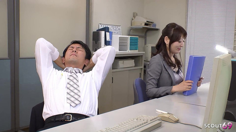 Asian porn collection: Skinny Japan Secretary Teen Noeru Gives Boss in the Office...