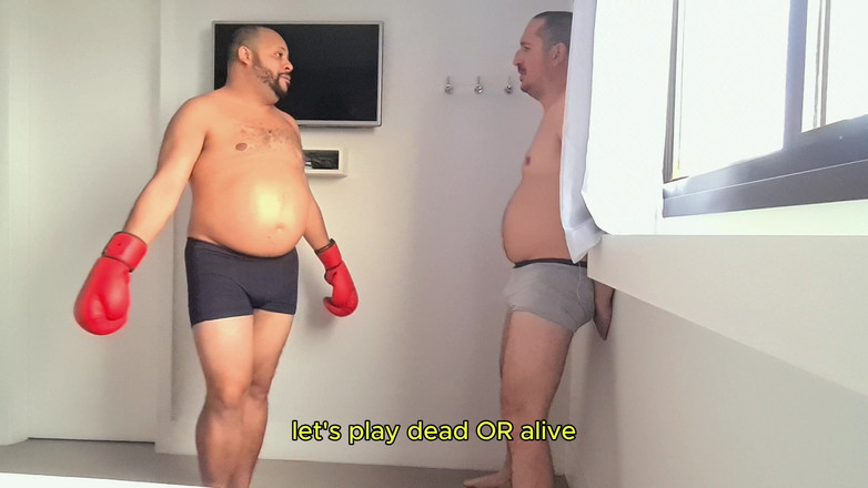 Punchbagplz: Bearzinho Black - бокс с гутпунч-доминацией