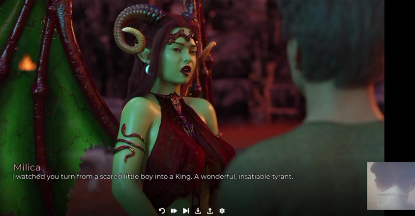 Dark Sam: Saya Kongkek Keras Seorang Demon Succubus! Saya Deepthroat Dan Pancutan...