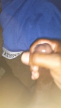 Jerking That Block Cock