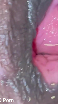 Spreading My Pussy Pissing Closeup
