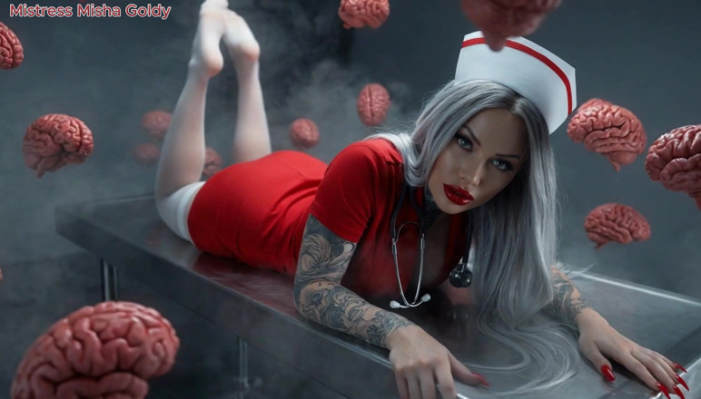 Goddess Misha Goldy: Werde dumm ... Werde schwanzhungrig