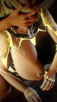 Sexy Thick Robot Girl Taking It Hard From Behind