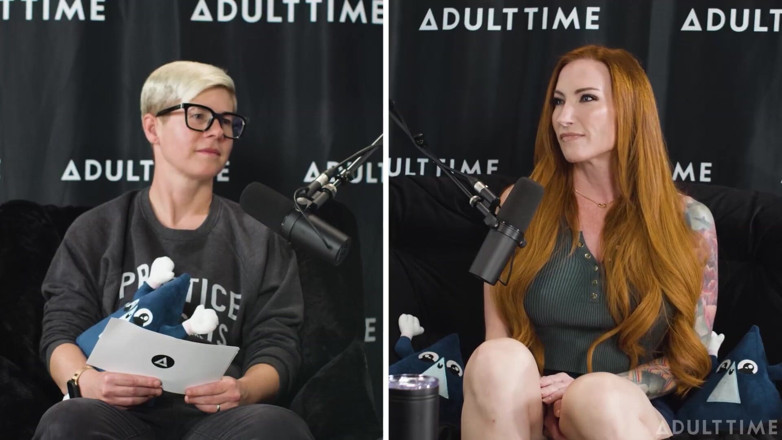 Adult Time Podcast: Sophia Locke Berfikir Tangkapan Asing Akan Menjadi Panas?! Podcast Masa...