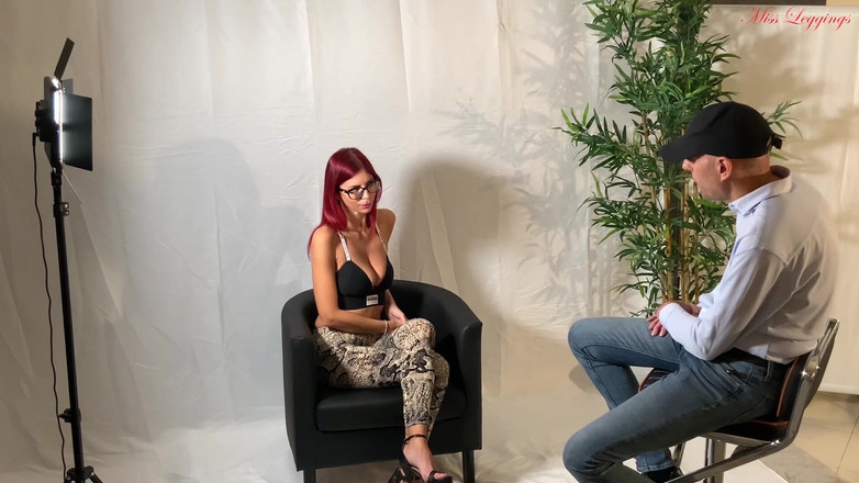 MissLeggings: Casting na pornoherečku