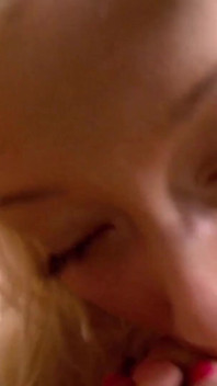 Hot Blonde teen takes cock in ass and mouth
