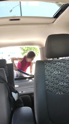 Haybabe84: Haybabe at the Carwash