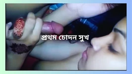 Desi Real Married Couple First Night First Time Sex