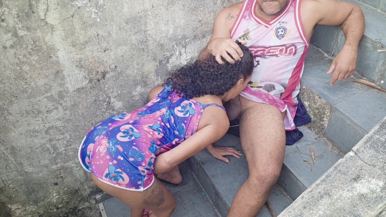 Bebes vagabundas: Prendere mia figliastra sulle scale 100% anale
