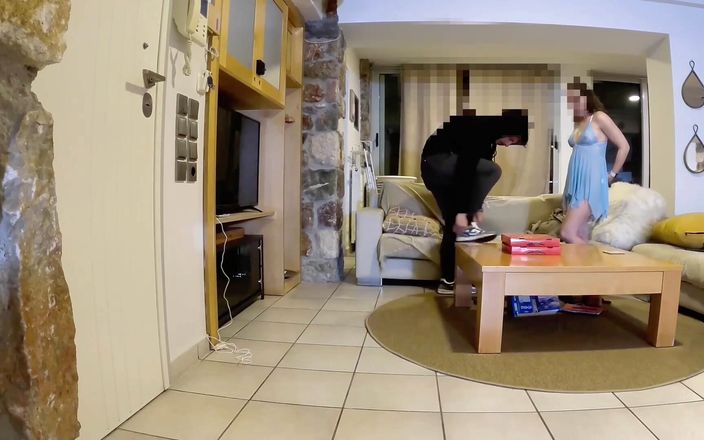Dream Justin: Surveillance Camera Slutty Wife Cheating on Her Husband While Alone...