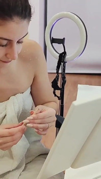 Příprava na film s pokyny k pojídání mrdky