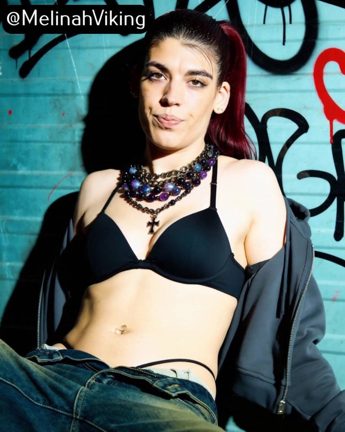 Melinah Viking: Graffiti queeb focení