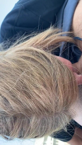 Timidastella: Blowjob und kehlenfick im freien von blonder sexy reifer ehefrau...
