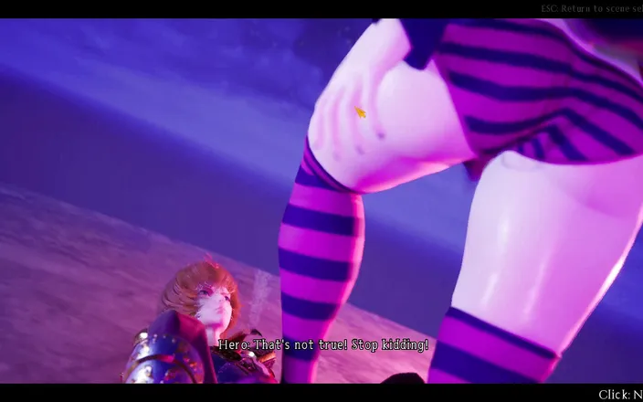 Cumming Gaming: Under The Witch [JOI Hentai SFM] Ep.2 sorceress femdom stepping on...
