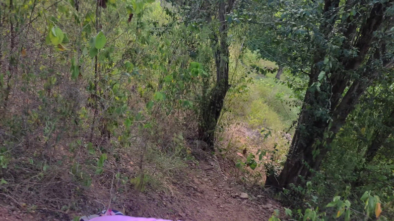 SugarPose: Latina Teen Gives a Blowjob in the Woods