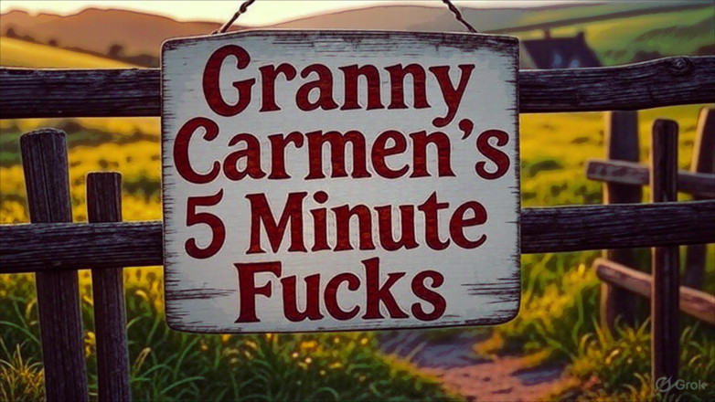 Carmen Angel: Nenek jalang Carmen: dua dildo dikongkek &amp; pepek dijilat