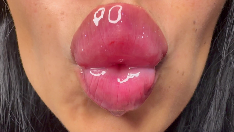 Asmr_mouth: Blanke komt klaar als mijn lippen