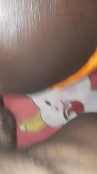 Ebony Ass with White Dick