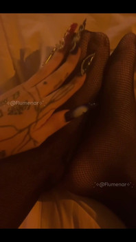 Sexy Nails and Fishnet