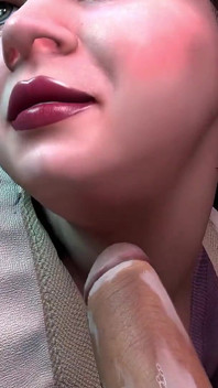 Hete Aziatische meid milf geeft pijpbeurt in pov | 3D-porno