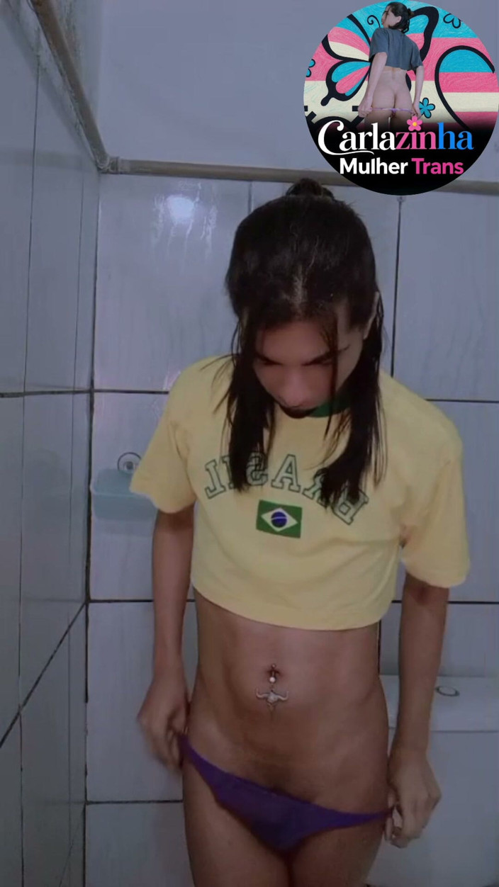 Srta. Carla: Carla Whore in a T-shirt From Brazil and the Hard...