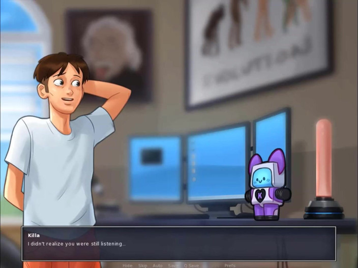 Cartoon Play: 夏の佐賀パート216 - ランジェリーでセクシーな科学教師