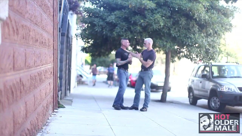 Pantheon men: Beefcake Daddies: Hot Muscle Stepdaddy 3-way