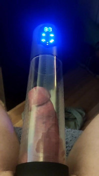 Tägliche Übung mit der Penispumpe