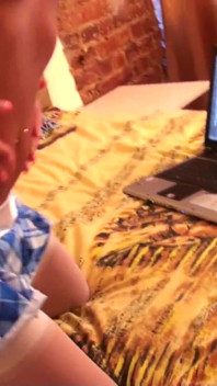 Teeny Ekaterina satisfies herself