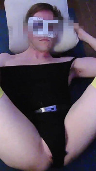 White Boy Dressed Clown Knee High Socks Sexy Fuck It's Ass in a Hot POV