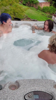 Girl Chat in the Hot Tub