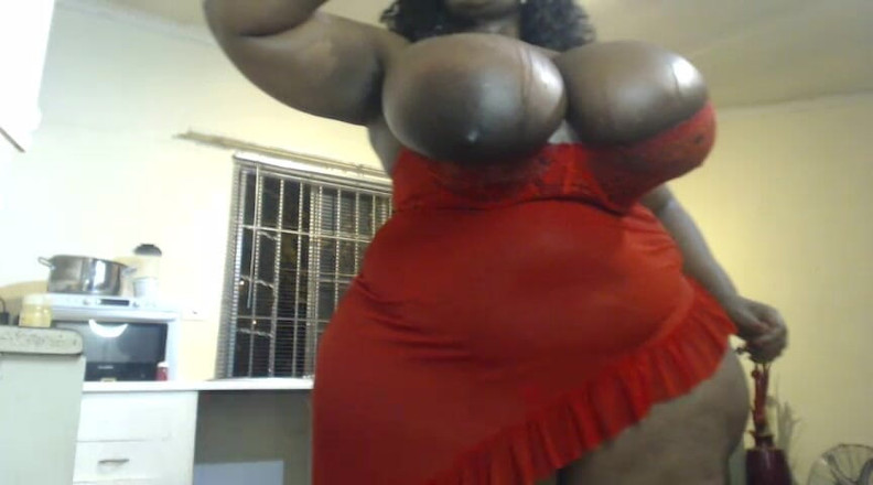 Legendary Booty Overdose: Svart SSBBW Förförelse retas och spottas fetisch