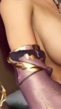 Virtuální bohyně záře nekonečné touhy - 3D animace Hentai