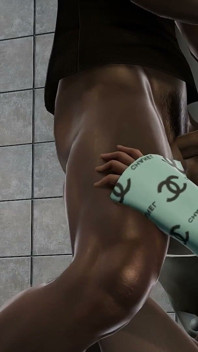 เกมเมอร์ บอย สาวกลืนควยดําใหญ่ในห้องน้ําขณะที่แฟนหนุ่มรออยู่ข้างนอกเล่นคอนโซล Emptie41