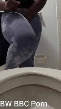 Desperate for a Pee Pissing in the Toilet POV