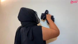 Fucking a Beautiful 18yo Maid with Big Ass in Saudi Arabia - Tight Pussy Cum