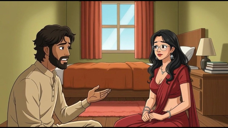 My house for adult: Pene más grande la única solución en la vida sexual