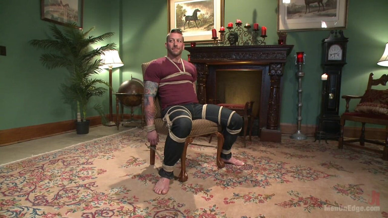 Men on Edge: Hot Kinkmen Fan Gets the Full Treatment as He's Bound &amp;...