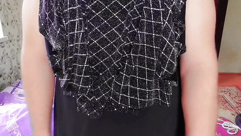 Kitty_Cross: Beautiful Trans Girl Teasing with Soft Hair Flips