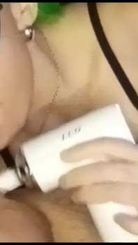 Hot Mature Woman Sucking, Swallowing Milk, and Massaging