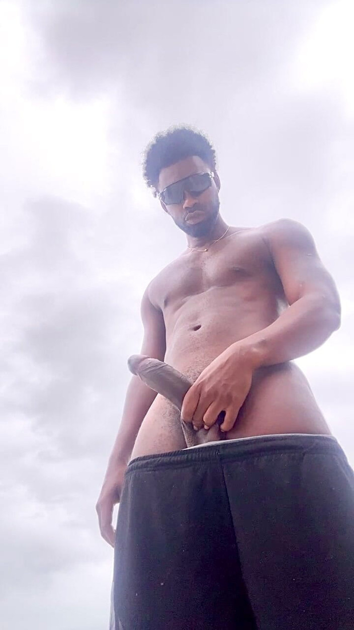 Marlon Costa Official: Naked on the Beach Masturbating