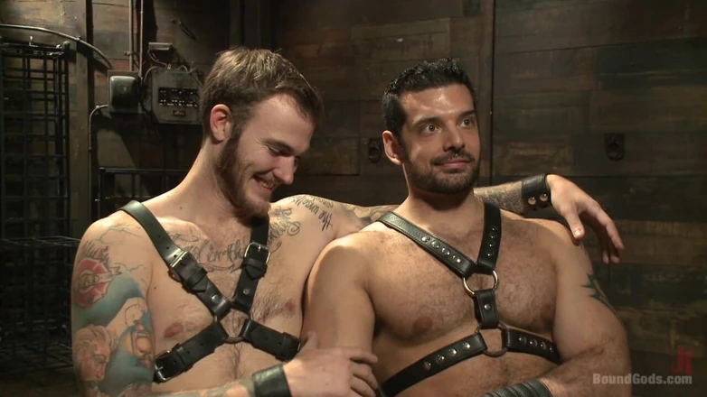 Bound gods: Mr Wilde Binds and Fucks a Muscled Body Builder with...