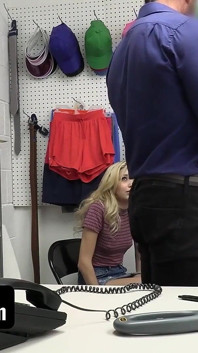 The Backroom Interrogation Of Teen Shoplifters Sia Lust and Natalie Brooks