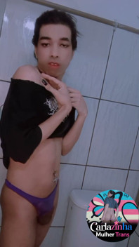 Carla - Trans Girl Cocky Naked Slut