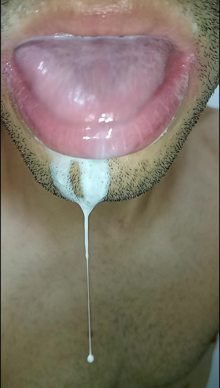 Rey rey: Kom klaar in mijn mond, speel met je sperma en...