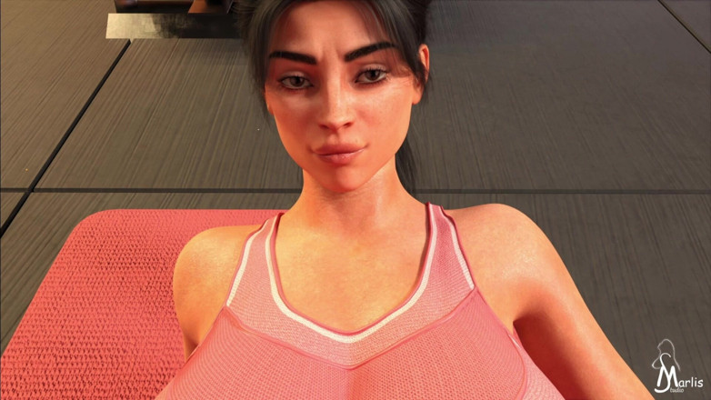 Trans Maaya: Mrs.Moore bedriegt haar man, hard geneukt door gymtrainer